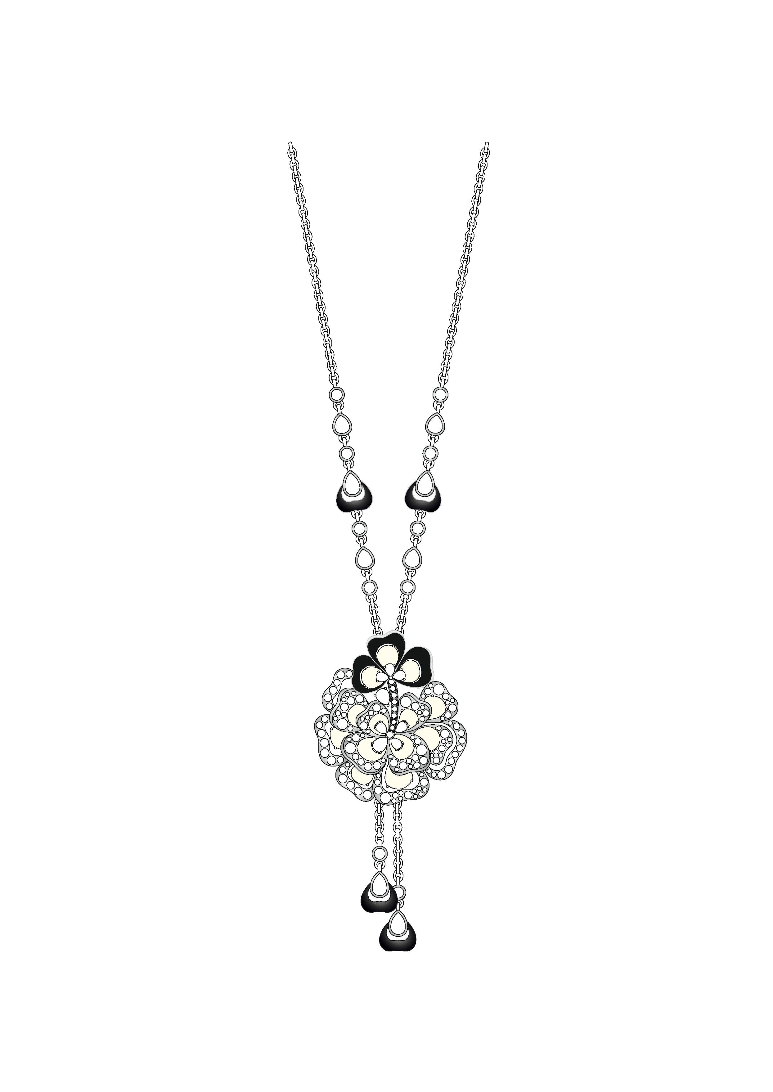 contemporary jewellery necklace