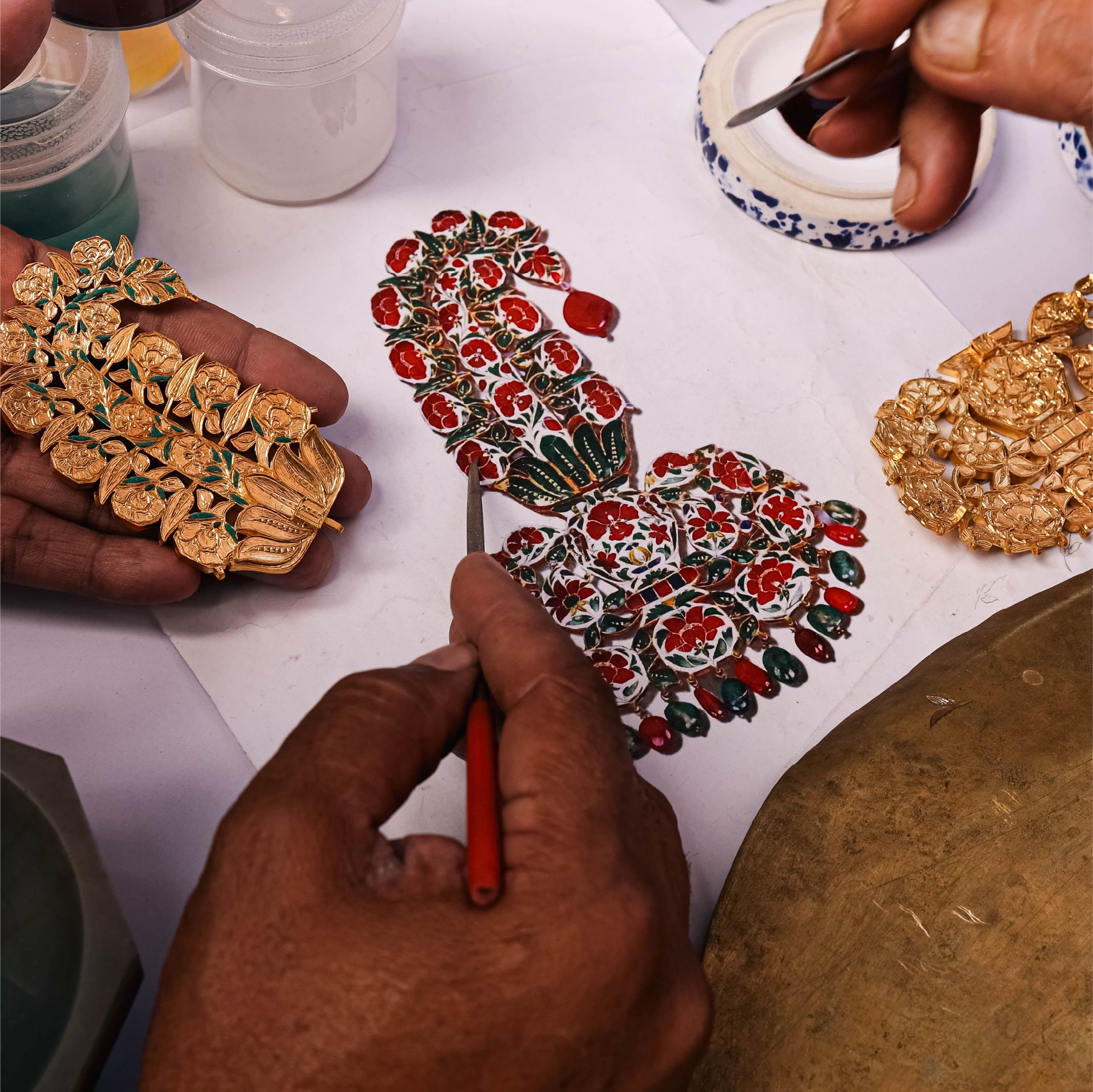 Enamel application