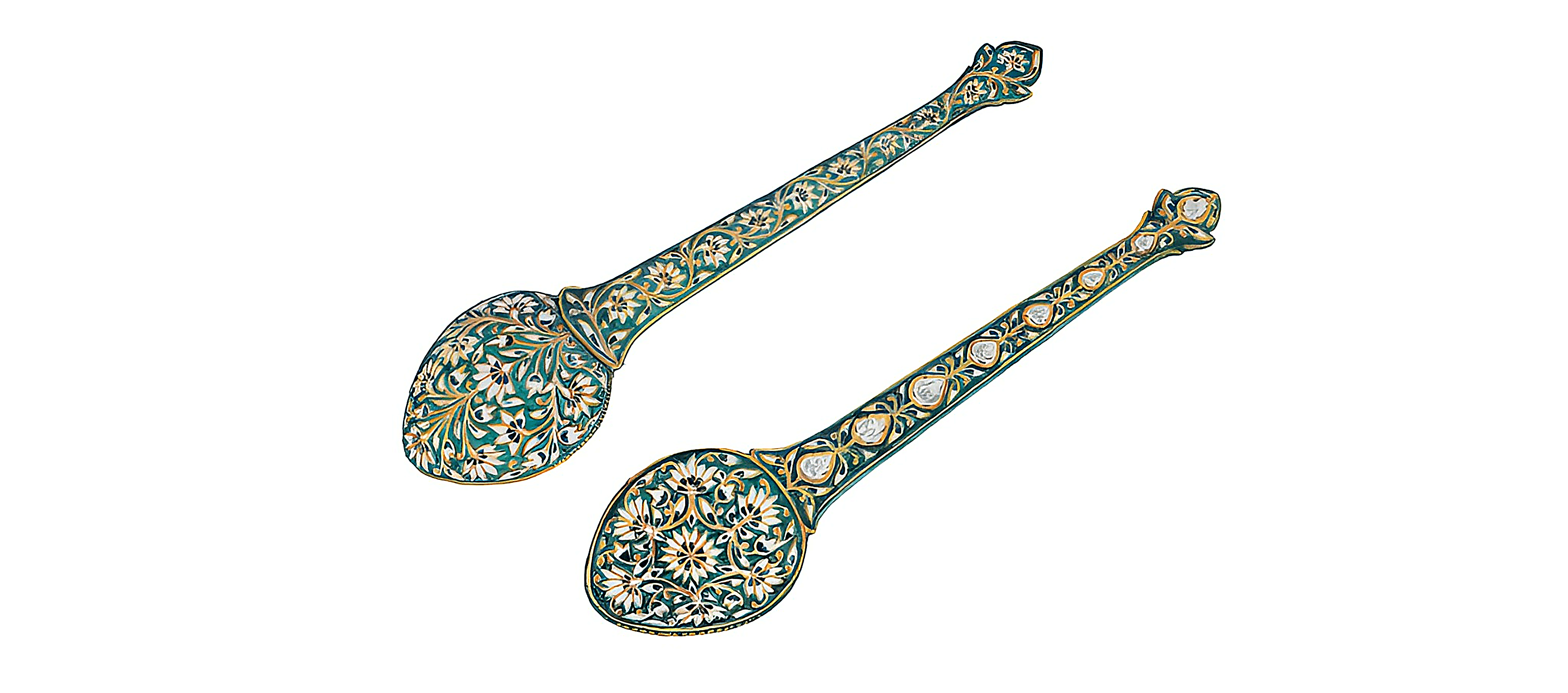 meenakari spoon