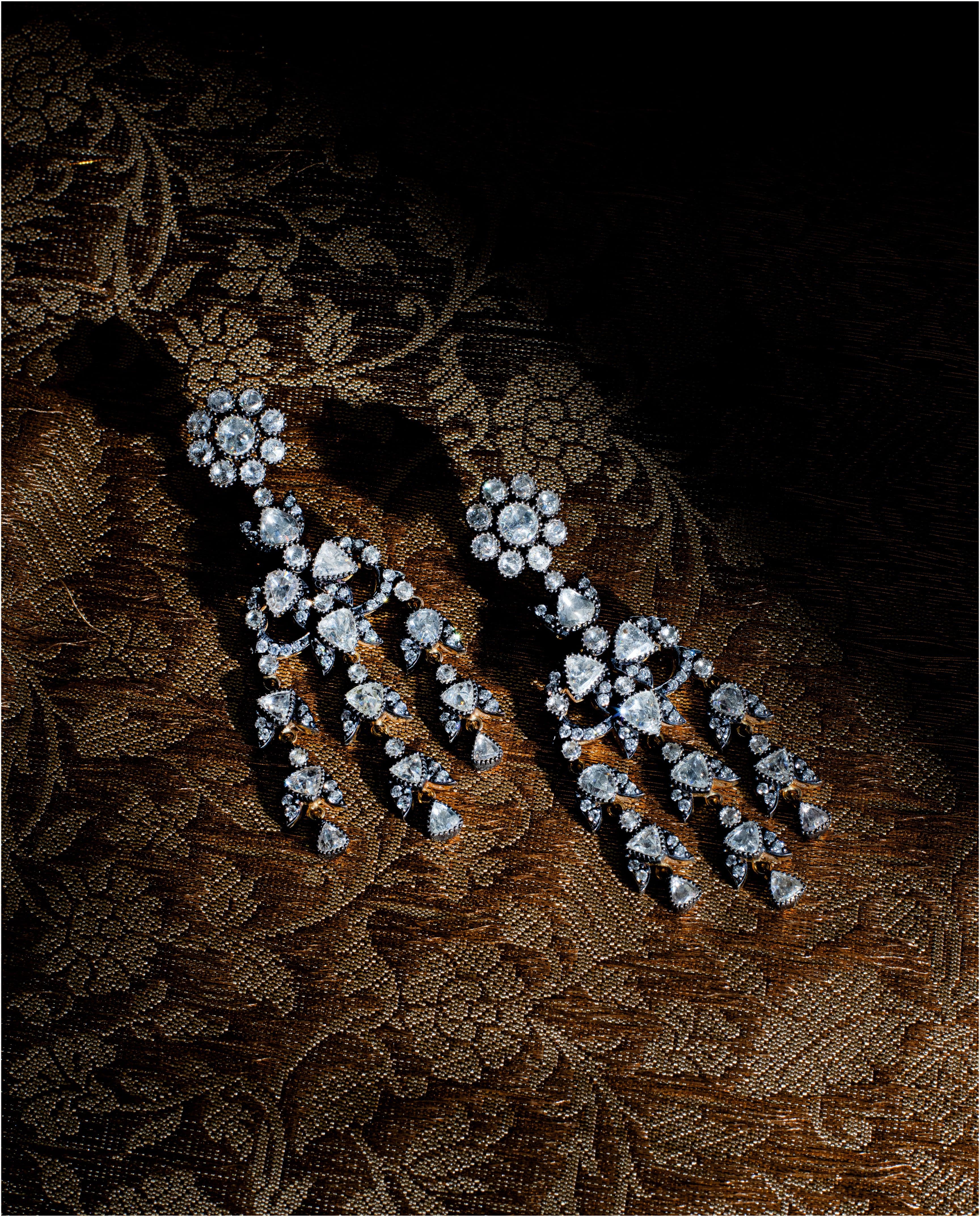 High end emerald necklace and ring