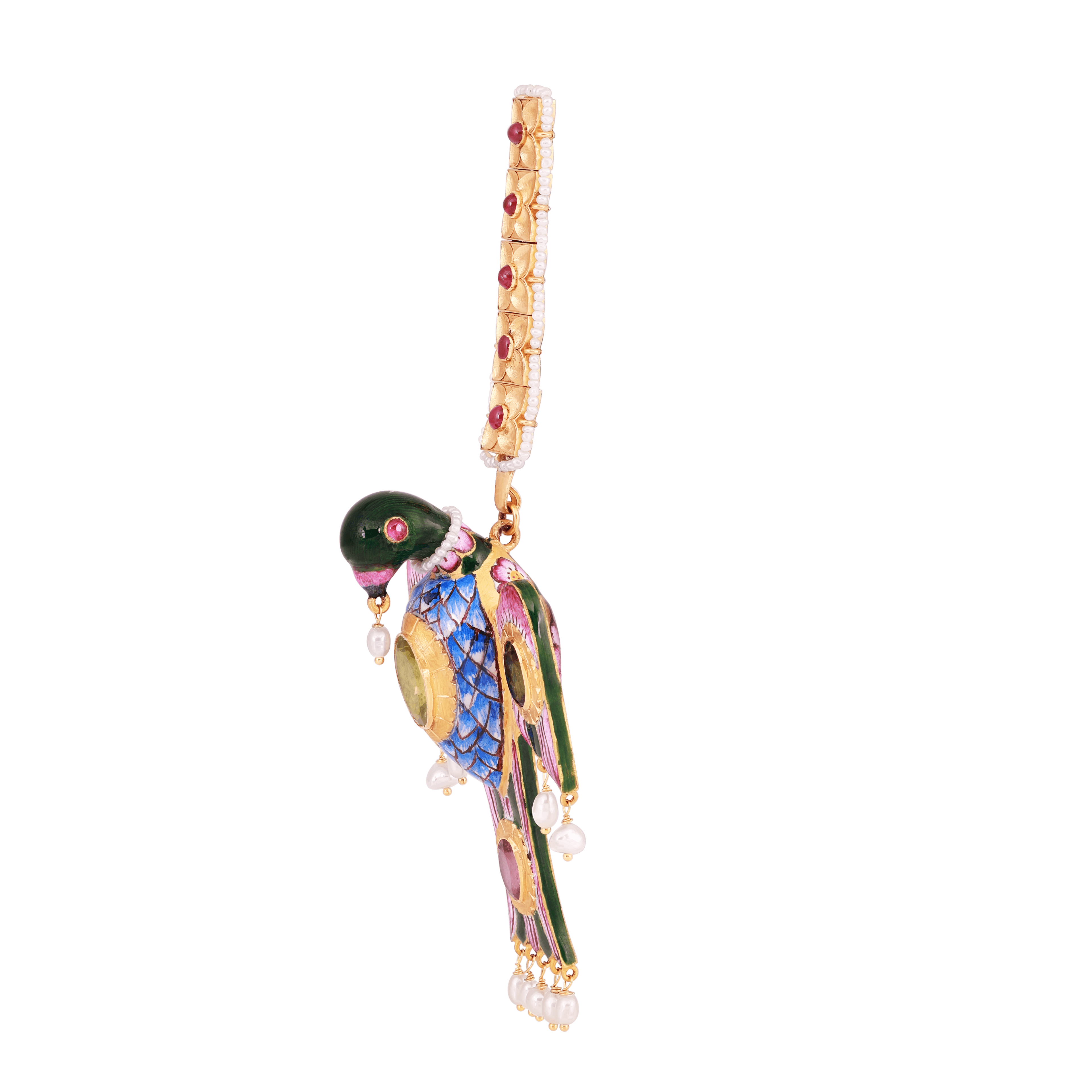 objects d art parrot brooch