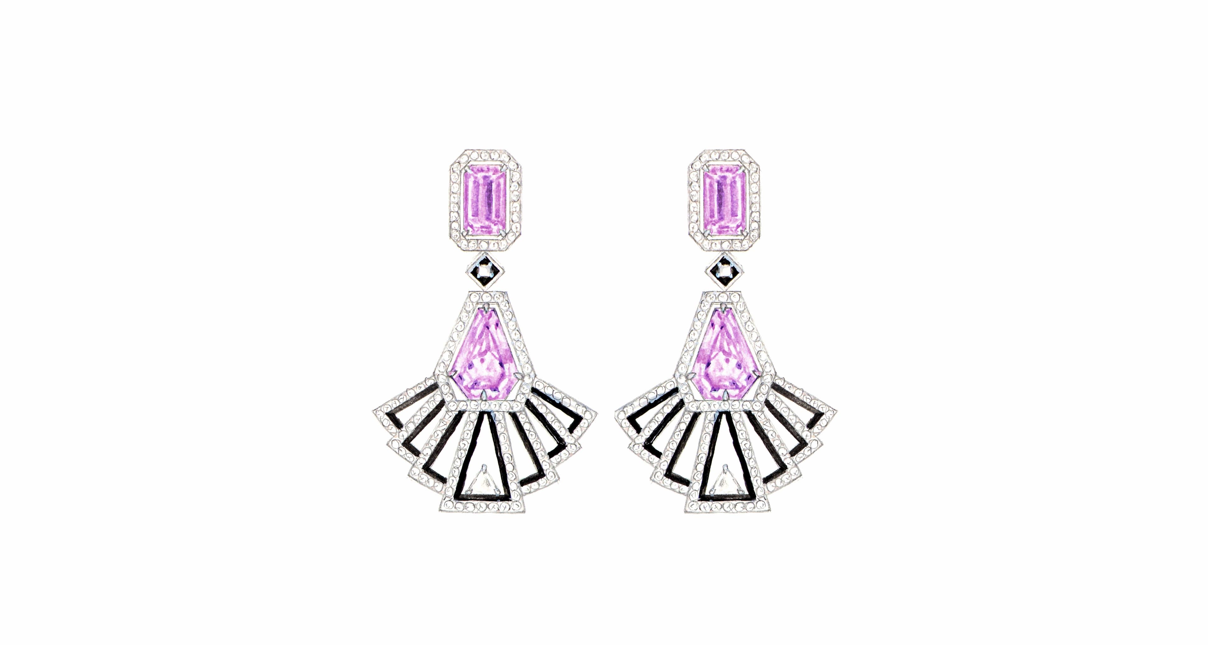 kunzite earrings earrings